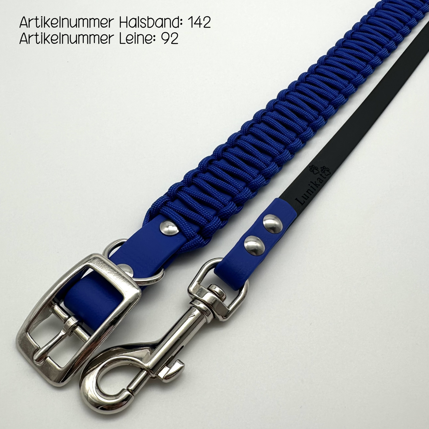 Set für kleine Hunde (Blau, Schwarz)