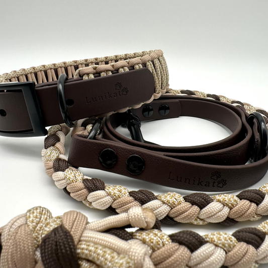 Set aus Leine Loki und Halsband Buddy