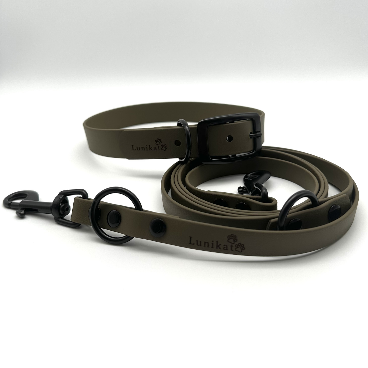 Set für mittelgroße Hunde (Oliv)