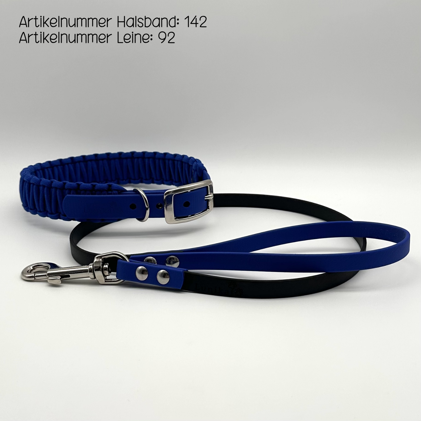 Set für kleine Hunde (Blau, Schwarz)